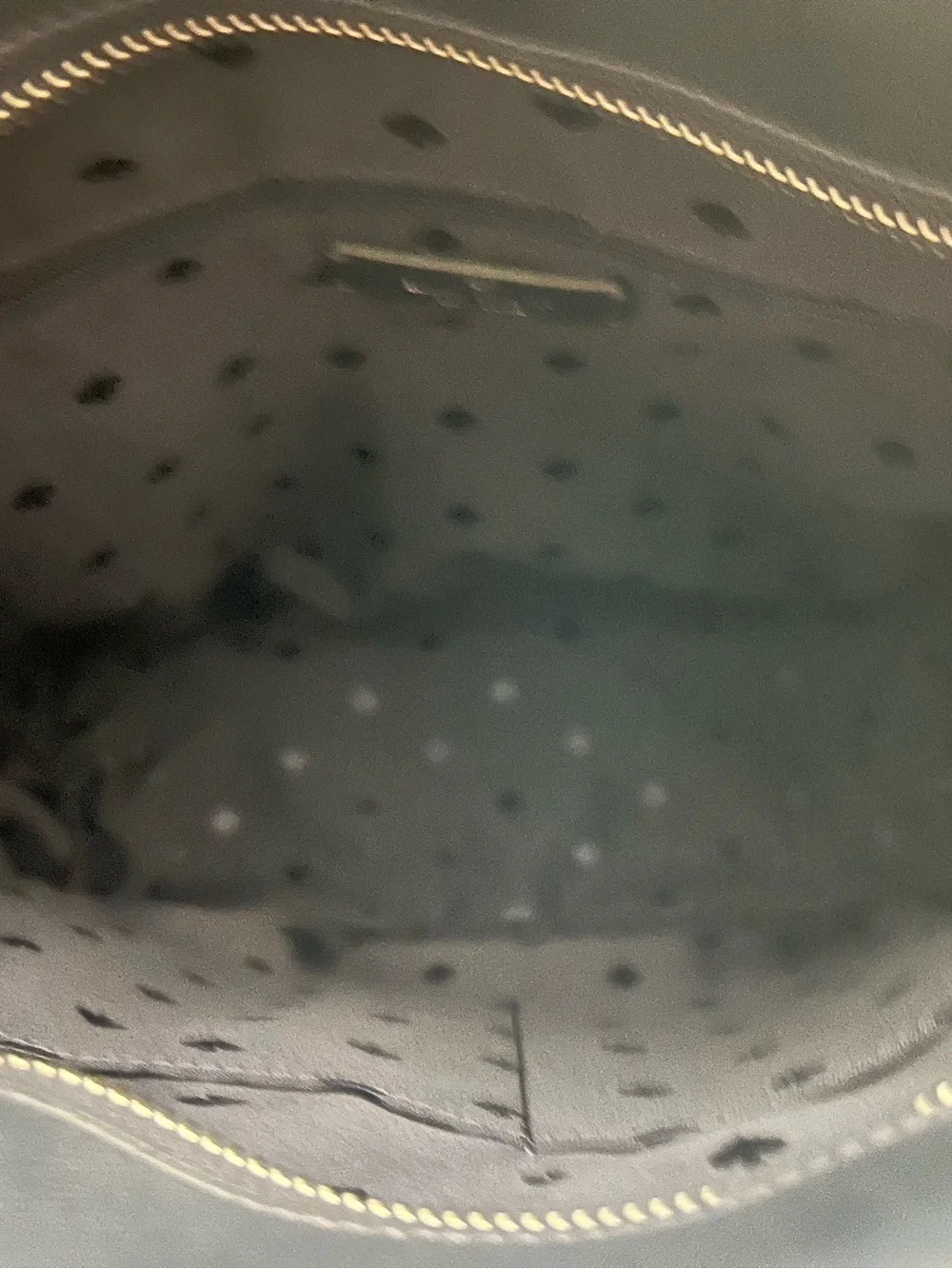 kate spade Navy Tote with Mint Front Pocket